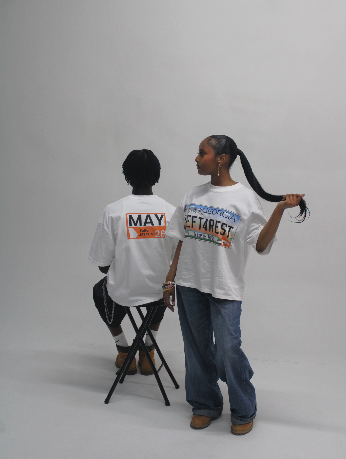 "LP" LICENSE PLATE- T SHIRT